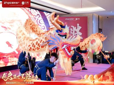 广州传统节庆舞龙表演